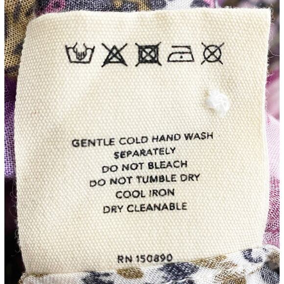 Spell & The Gypsy Collective Women's Desert Daisy Maxi Tiered Dress Lilac Floral - Picture 12 of 12